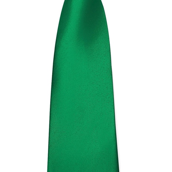 Azazie ‘Emerald’ Matte Satin, Men’s, Skinny Tie - Picture 7 of 7